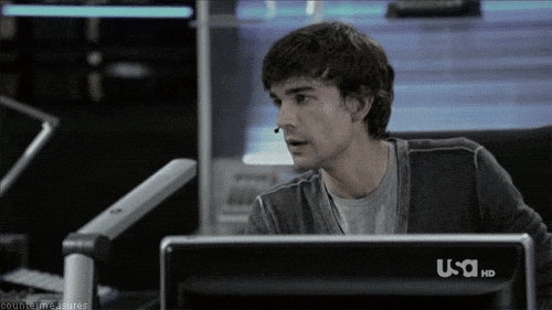Animated GIF: covert affairs auggie anderson christopher gorham.