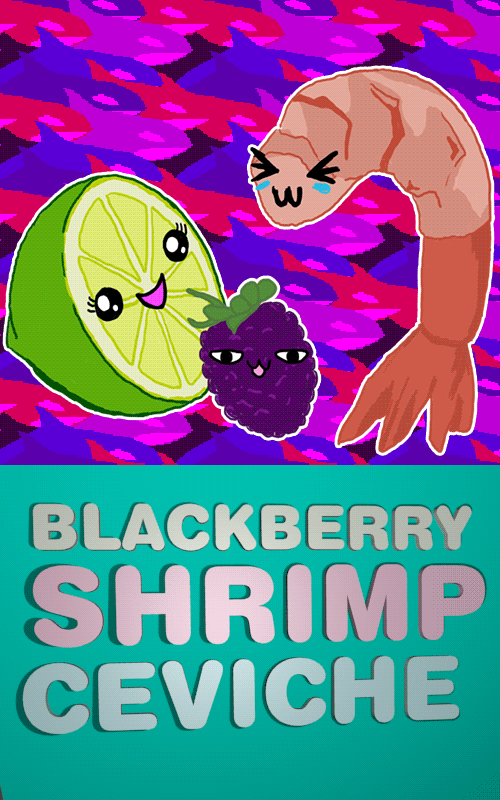 food,illustration,kawaii,sweet,hungry,blackberry