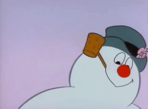 Animated GIF: frosty the snowman christmas movies.