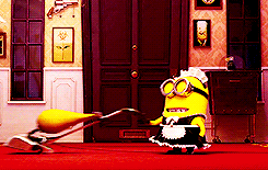 cleaning,minions,minion,despicable me 2,dancing,despicable me,maid