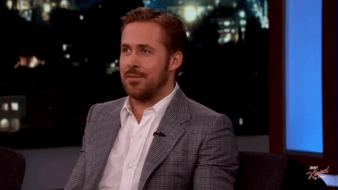 ryan gosling,dumbfounded,idk,huh,shrug,jimmy kimmel live,uh,loss for words