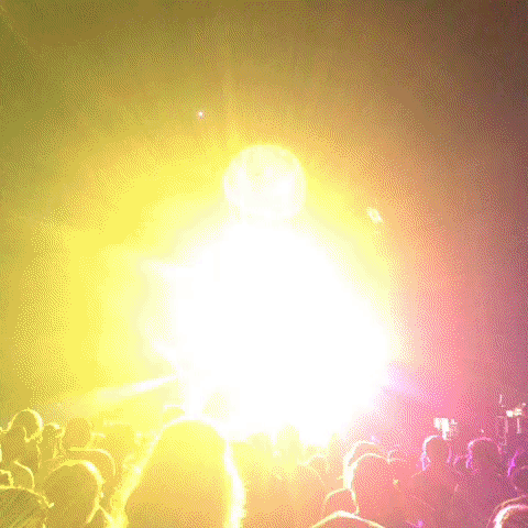 flashing lights,phish,concert