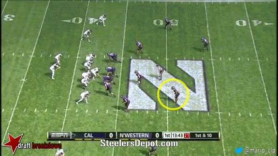nfl,player,ss,draft,steelers,campbell,depot,northwestern,braxton miller spin move,ibraheim,profile,spin move