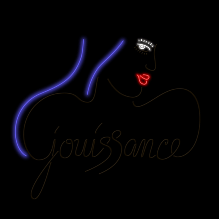 neon,illustration,french,lettering,francais,feminine,i really like how i colored this btw