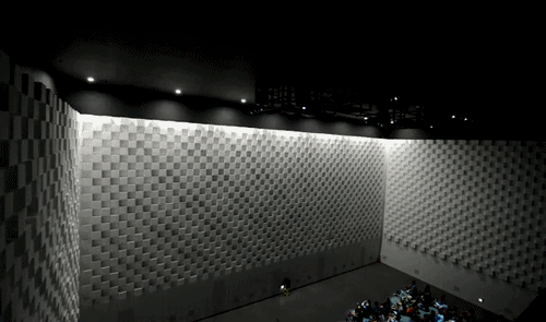 installation,hyundai,art,design,pixel,white,wall,display,motor,south korea,cubic,art design