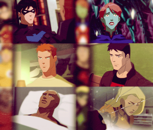 nightwing,wally west,comics,dc,young justice,artemis,superboy,kid flash,aqualad,dignity,pass the mic