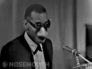ray charles,music,animation,black and white,singer,singing,photoshop,after effects,sunglasses,icon,piano,ray,suit,musician,tuxedo,jamming,video effects,songwriter,nosemouth,singer songwriter,image editing
