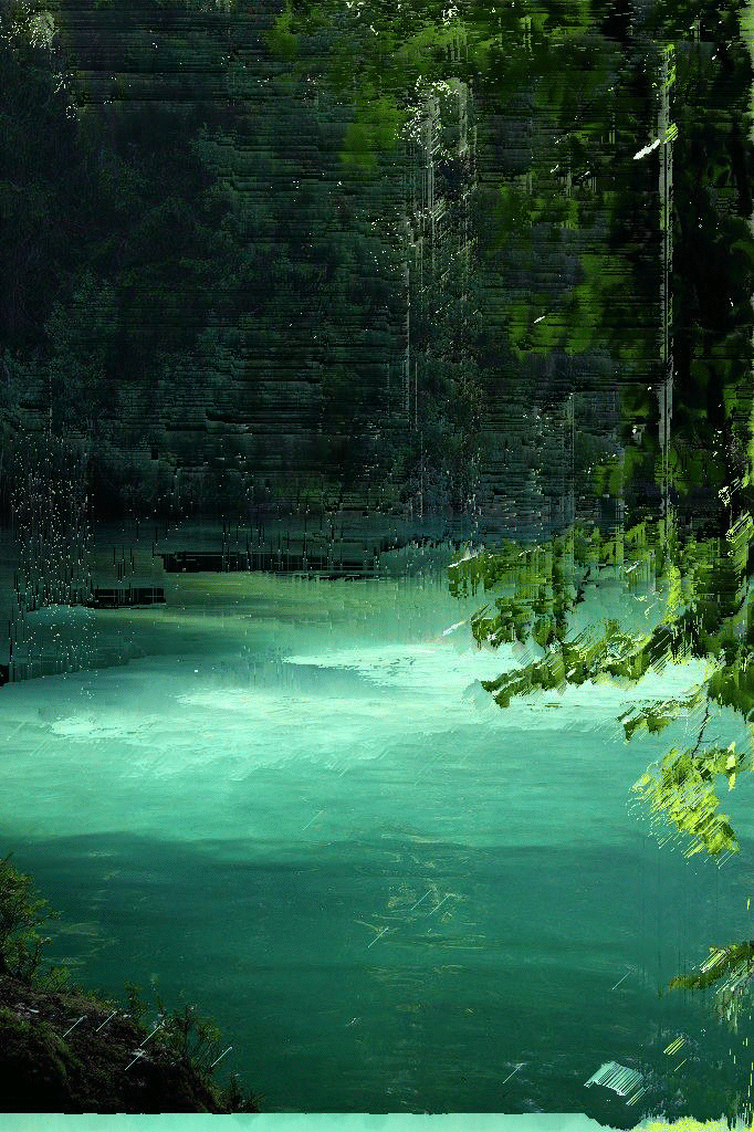 Анимация природа. Красивая зеленая вода озеро. Озеро с зеленой водой. У озера.