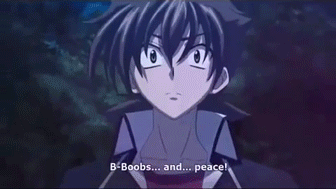 peter markle,anime,boobs,peace,highschool