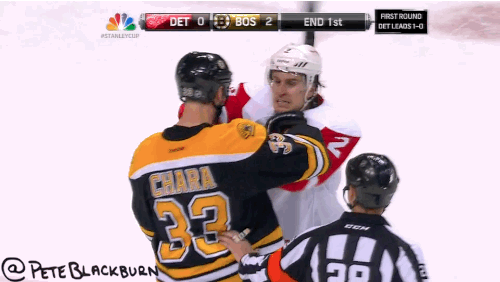 funny,fight,hockey,ass,like,just,off,smith,players,laughs,chara,brendan,acts,zdeno