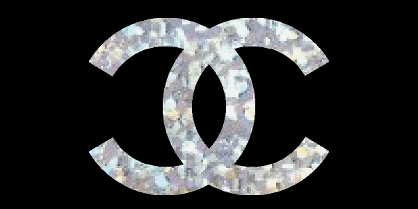 Glitter chanel chanel logo GIF on GIFER - by Vok