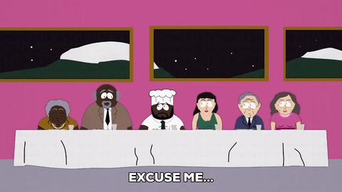 what,confused,chef,veronica,excuse,thomas mcelroy,nelle mcelroy