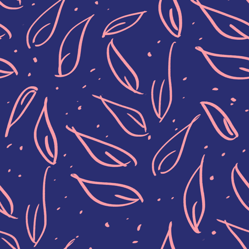 pattern,leaves,hojas,blue,doodle,seamless,denyse mitterhofer