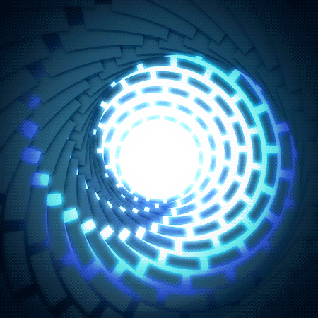 beauty,tunnel,cinema 4d,c4d,loop,ocean,tycho,animation,blue,beautiful,lost,after effects,dive,loopdeloop