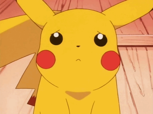 Animated GIF: anime pokemon pikachu.