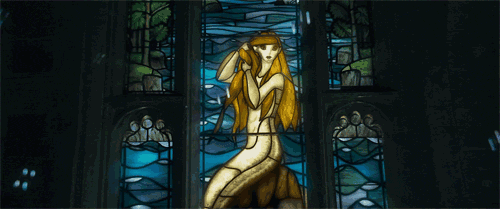 stained glass,hogwarts,mermaids,water,hipster,bubbles,gass