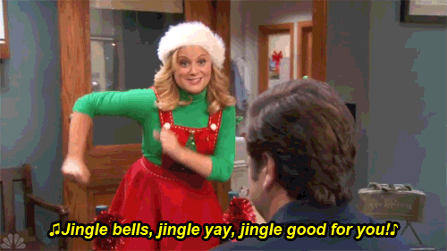 television,christmas,parks and recreation,amy poehler,parks and rec,leslie knope,nick offerman,various tv christmas