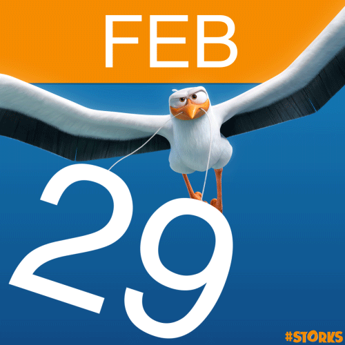 storks movie,animation,cute,fun,storks,leap day,happy leap day