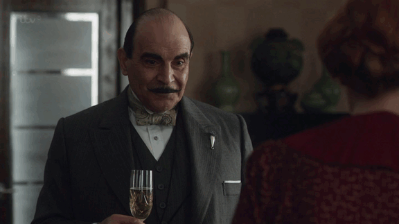 poirot,funny,lol,television,british,those eyebrows