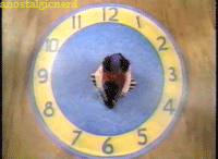 clock,90s,the big comfy couch