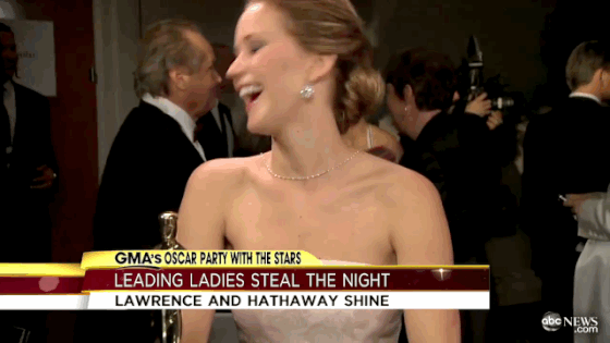 Jack Nicholson Hits On Jennifer Lawrence
