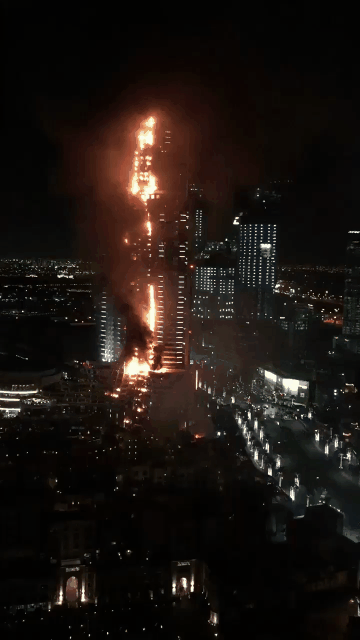 fire,building,breaking,johnny utah,good now we know what the strap is for the crotch