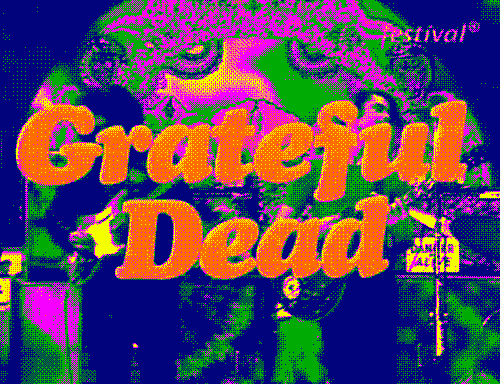 jerry garcia,grateful dead,psychedelic,tv,germany,beat club,musikladen,8 bit