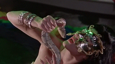 burlesque,exotica,horror,halloween,snake,monsters,rhett hammersmith,christopher lee,boa,hammer horror,did i forget to mention 4th of july