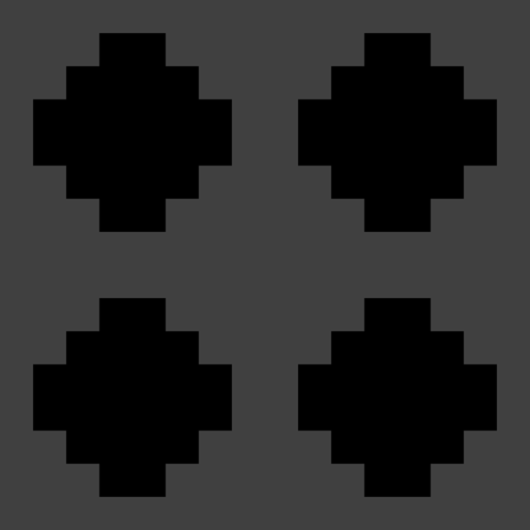 Black and white pixel
