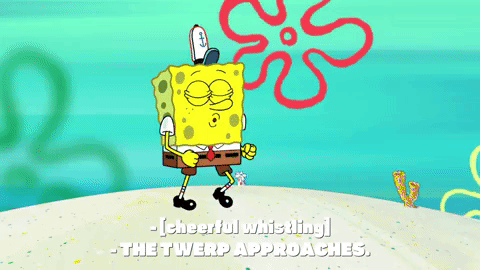 Animated GIF: spongebob squarepants season 9 episode 6.