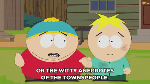 eric cartman,confused,hands,why,butters stotch,witty