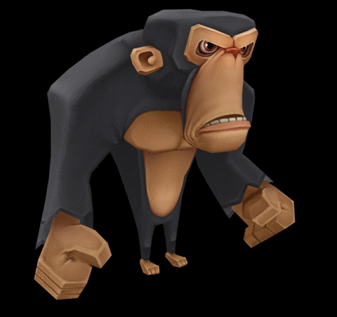 monkey,angry,gorilla,nitro chimp,mongo,racing game,nitro chimp grand prix,super nitro chimp