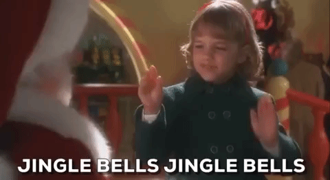 Jingle bells рождественские фильмы язык жестов гифка.