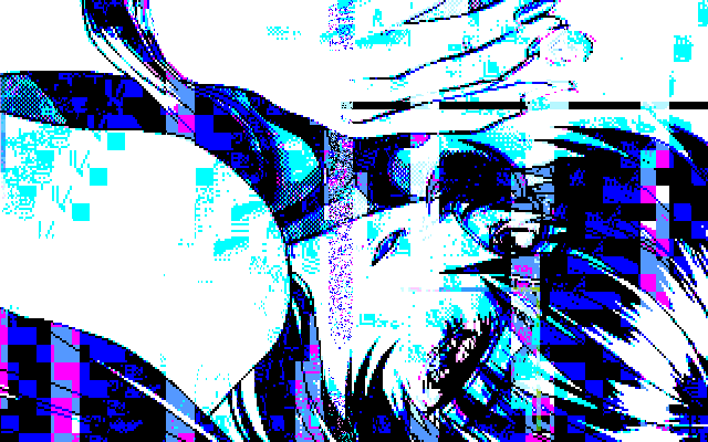 collage,pixel art,art,anime,glitch,psychedelic,artists on tumblr,digital collage,pc98,dataerase