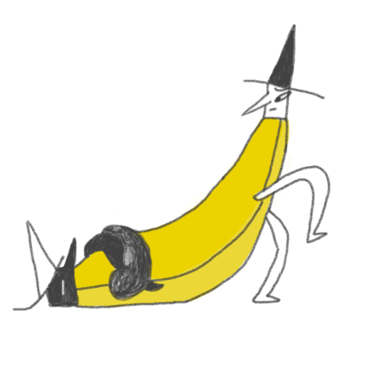 animation,awkward,dead,banana,make me,haoo
