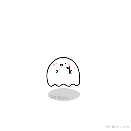 motivational,chibird,motivation,support,animation,art,ghost,asking to come inside