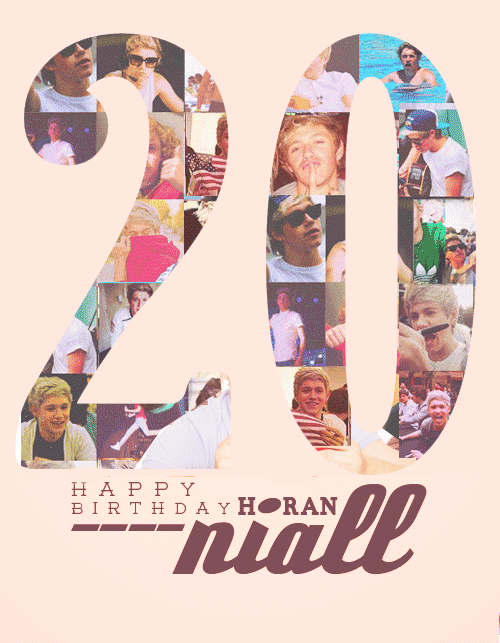 memories,20th,birth day,fun,one direction,happy birthday,niall horan,celebrate,happiness,20,hbd