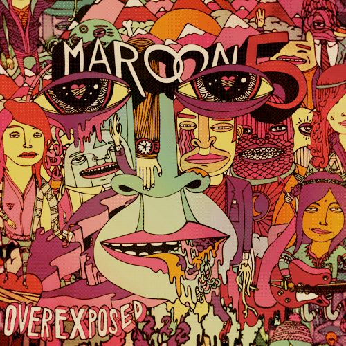 maroon 5,cinemagraph,adam,album cover,album art,overexposed,rinstantregret