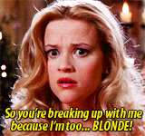 Animated GIF: elle woods legally blonde reese witherspoon.