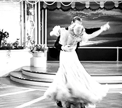 ginger rogers,fred astaire,with him magic always comes first,film,vintage,f,brandon johnson,cs