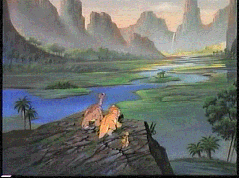 1994,the land before time,animation,90s,cartoon,retro,vhs,dinosaur,ii,prehistoric