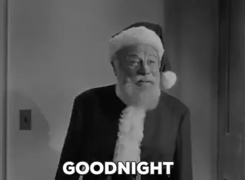 goodnight,good night,santa claus,bye,christmas movies,classic film,miracle on 34th street,buenas noches,edmund gwenn