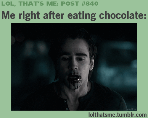 funny,movies,relatable,colin farrell,fright night,relatable blog,bloody mouth,bombs,mike dean
