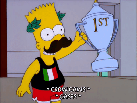 busted,bart simpson,fail,episode 14,season 12,italy,trophy,12x14,exposed,simpsons,gasp