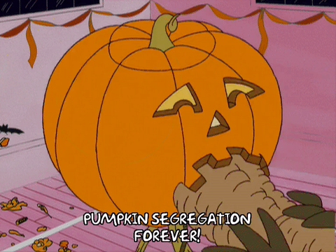 pumpkin head,sad,episode 4,talking,season 20,20x04