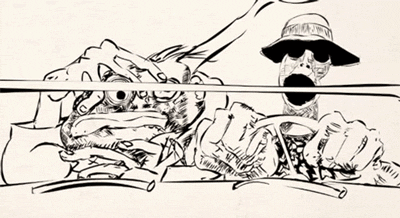 fear and loathing in las vegas,hunter s thompson,ralph steadman,for no good reason