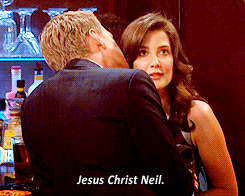 cobie smulders,himym,how i met your mother,neil patrick harris,barney stinson,ted mosby,josh radnor,so funny,not mine,bloppers,you got some,audreyfan2