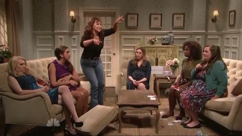 party,snl,excited,saturday night live,kate mckinnon,tgif,amy schumer,woo,cecily strong,vanessa bayer,yass