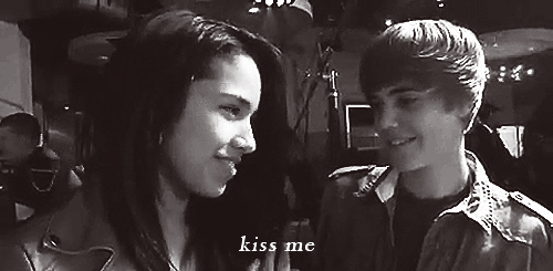 kiss me,justin bieber,justmine,jb,jasmine villegas