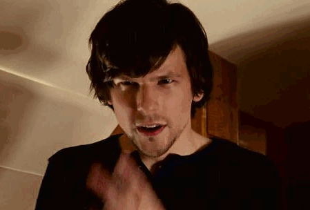 i see you,reaction,cinema,2013,jesse eisenberg,gesture,i feel you,now you see me,mutual,never get tired